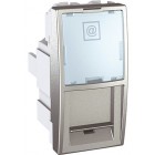 Механизм розетки компьютерной RJ45 кат 5е UTP модуль 8 контактов LK45