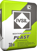 IVSIL PLAST клей монтажный для гипсокартона 30кг
