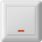 Выключатель LK STANDARD 1 клавиша открытой установки белый